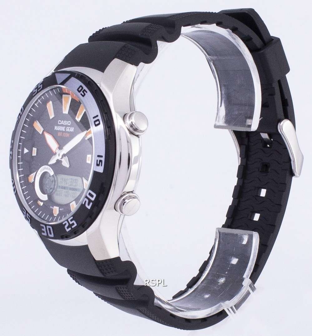 Casio Analog Digital Marine Gear AMW-710-1AVDF AMW-710-1AV Men's Watch