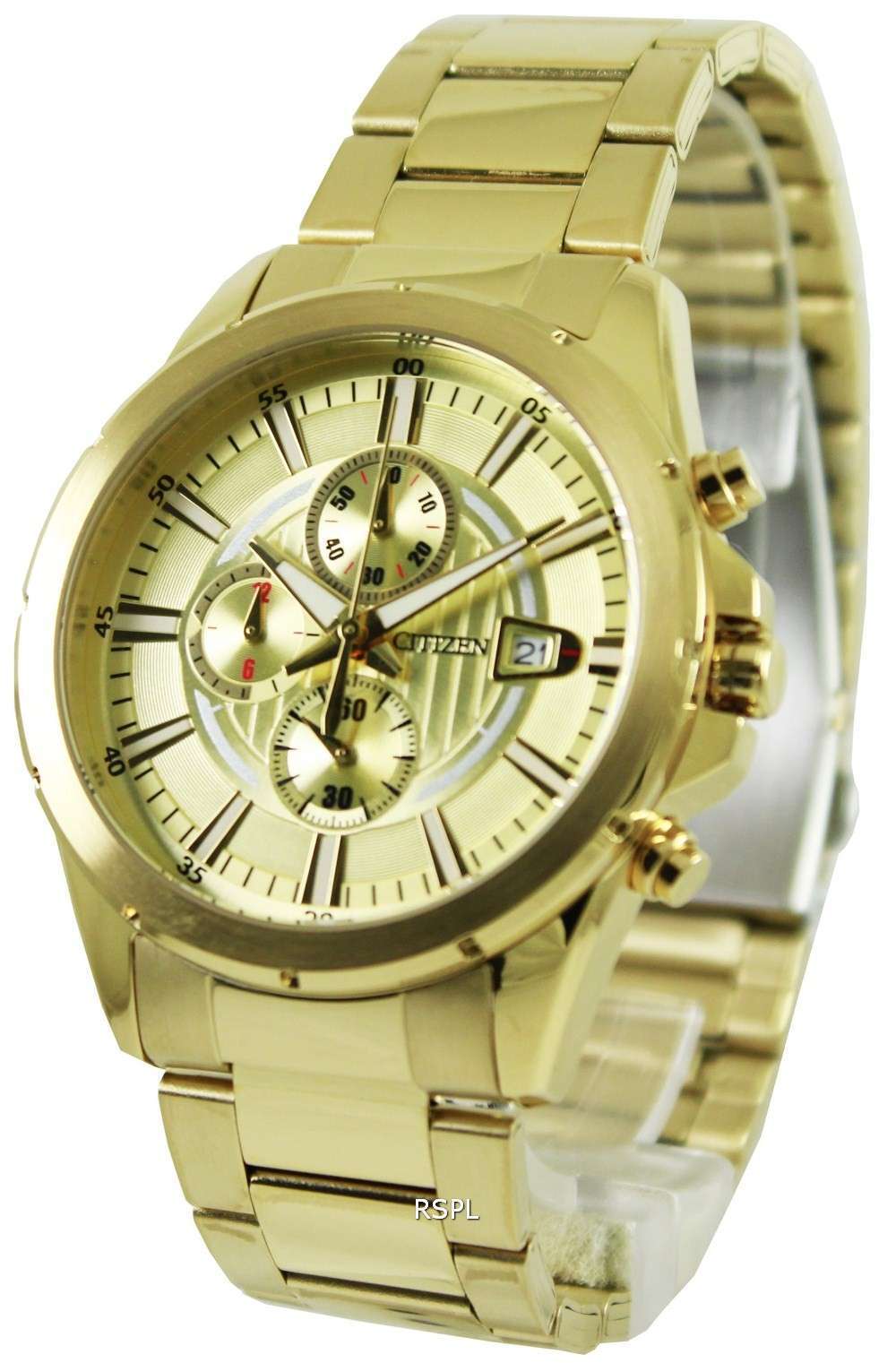 Citizen Chronograph Gold Tone AN3562-56P Men's Watch