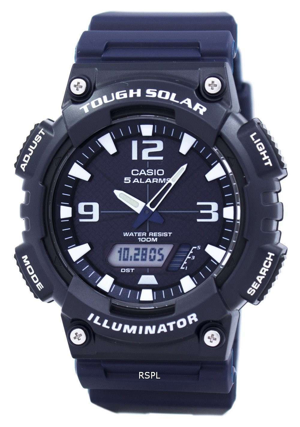 Casio Illuminator Tough Solar Alarm Analog Digital AQ-S810W-2A2V AQS810W-2A2V Men's Watch