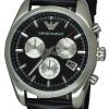 Emporio Armani Sportivo Chronograph Black Dial AR6009 Mens Watch