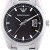 Emporio Armani Sportivo Quartz Black Dial AR6019 Mens Watch