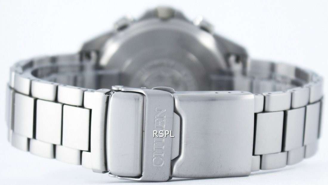 Citizen Promaster Land Titanium Eco-Drive Radio Controlled Chronograph AS4030-59E Men's Watch