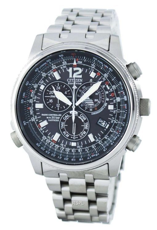 Citizen Promaster Sky Pilot Titanium Eco-Drive Radio Controlled Chronograph AS4050-51E Men's Watch