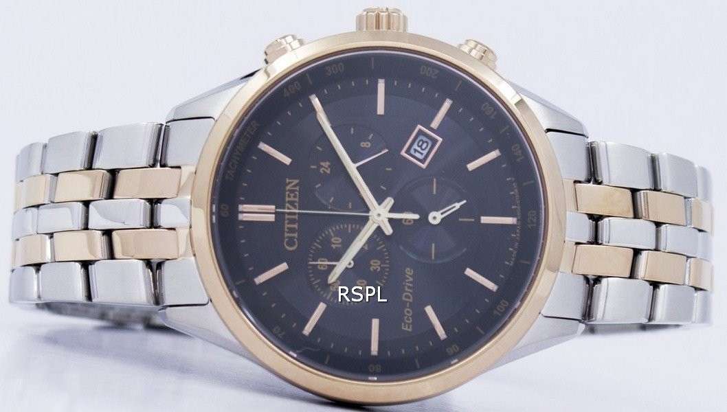 Citizen Eco-Drive Chronograph Tachymeter AT2144-54E Men's Watch