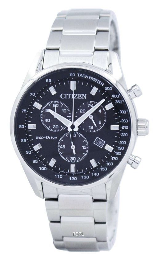 Citizen Eco-Drive Chronograph Tachymeter AT2390-58E Men's Watch