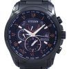 Citizen Eco-Drive Radio Controlled Perpetual Calendar World Time AT9085-53E Men's Watch