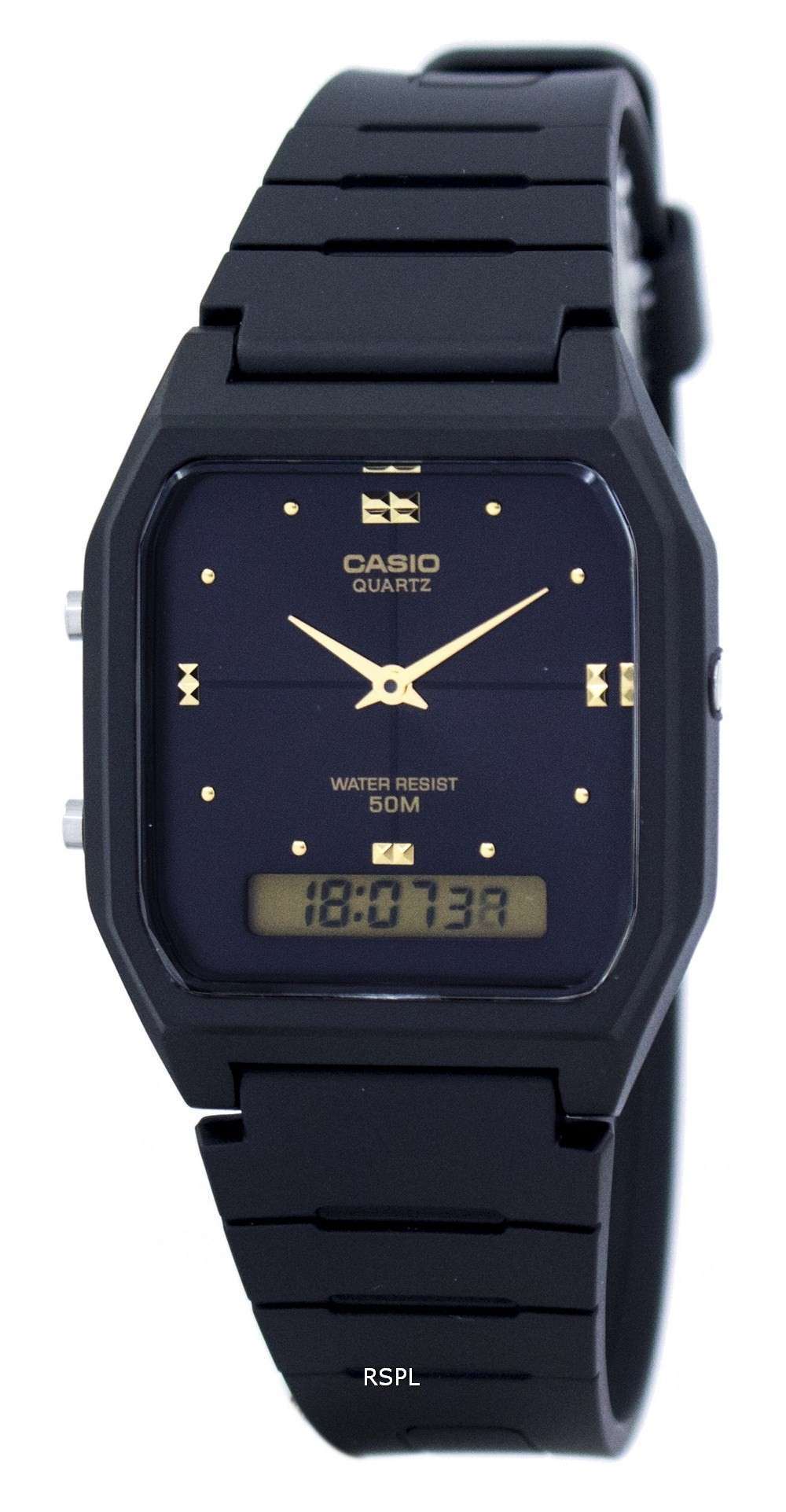 Casio Youth Dual Time Analog Digital Quartz AW-48HE-1AV AW48HE-1AV Men's Watch