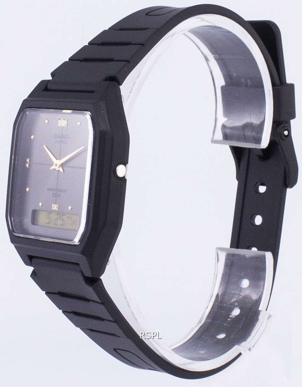 Casio Analog Digital Quartz Dual Time AW-48HE-8AVDF AW48HE-8AVDF Men's Watch