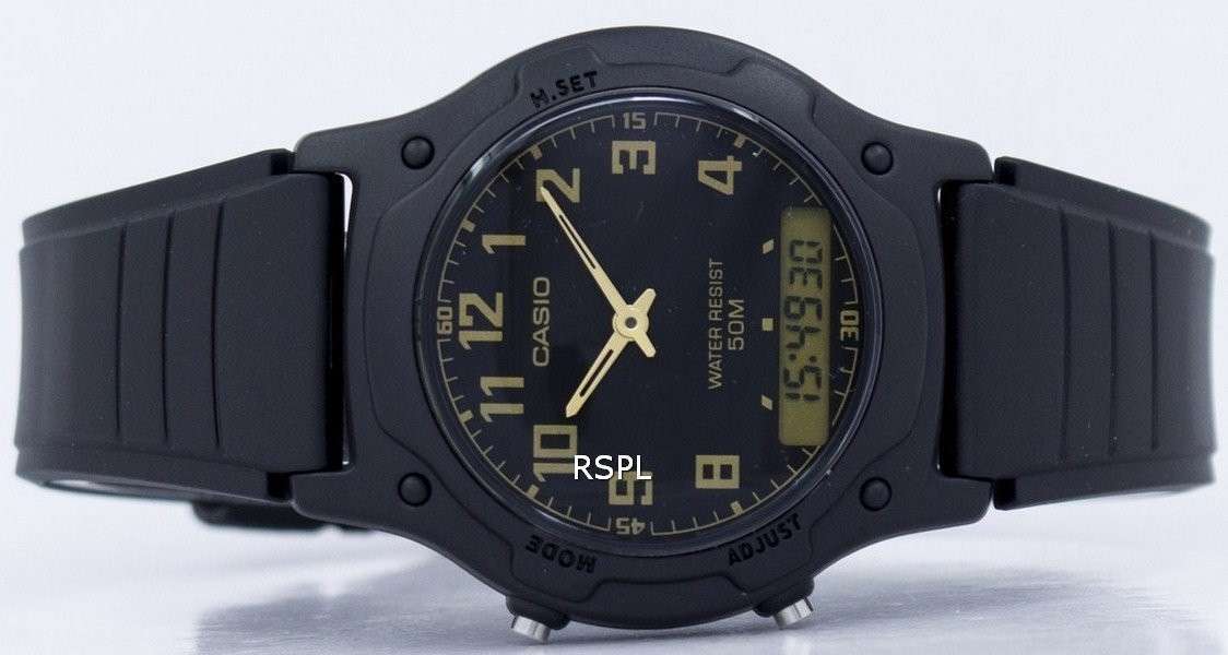 Casio Analog Digital Quartz AW-49H-1BV AW49H-1BV Men's Watch