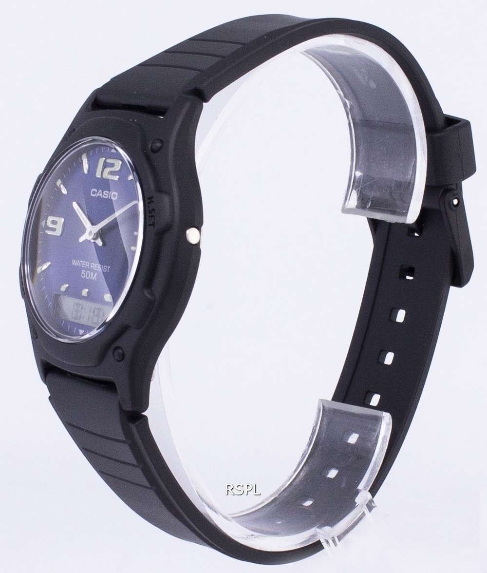 Casio Analog Digital Quartz Dual Time AW 49HE 2AVDF AW49HE 2AVDF Men s Watch Zetamarket