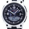 Casio Databank World Time Telememo Analog Digital AW-80-1A2V AW80-1A2V Men's Watch