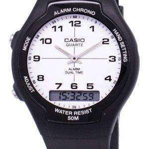 Casio Analog Digital Dual Time AW-90H-7BVDF AW90H-7BVDF Men's Watch