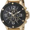 Armani Exchange Quartz Chronograph Gold Tone AX1511 Men's Watch