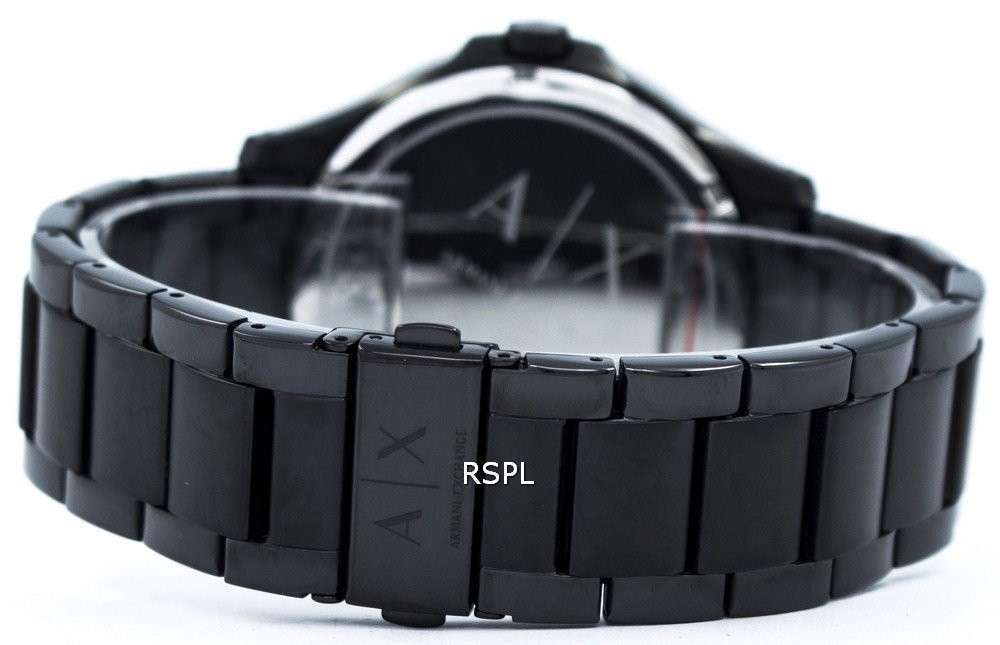 Armani Exchange Black Dial Stainless Steel AX2104 Mens Watch