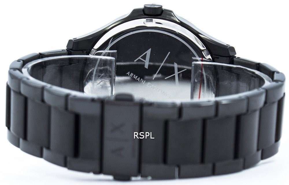 Armani Exchange Black Dial Stainless Steel AX2104 Mens Watch