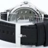 Armani Exchange Quartz Black Dial Black Leather Strap AX2149 Men's Watch