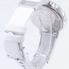 Armani Exchange White Dial White Leather AX5300 Ladies Watch