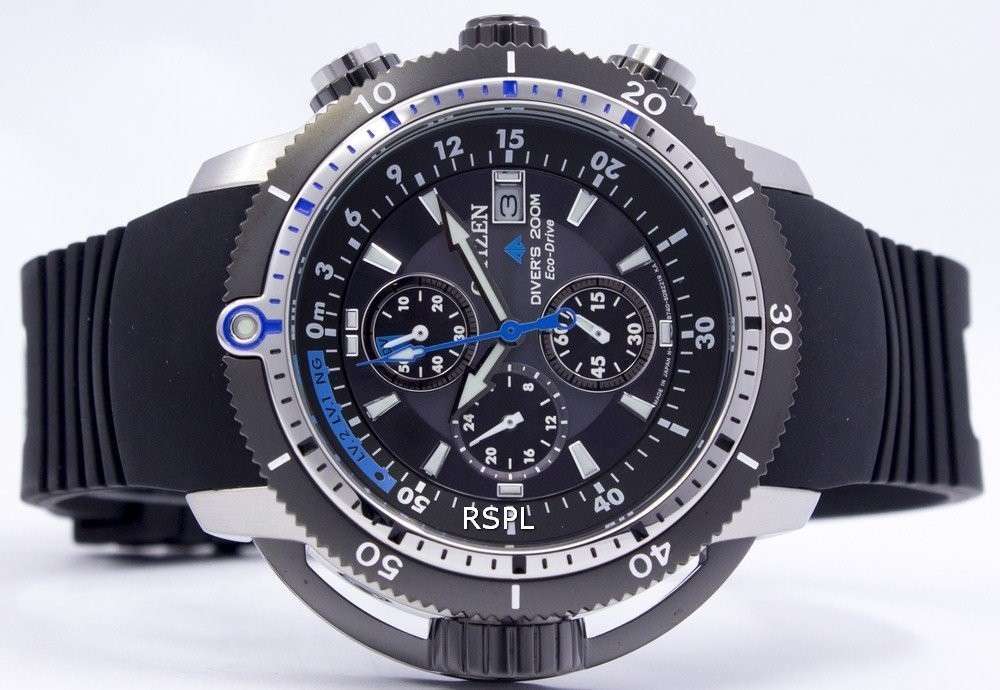 Citizen Promaster Eco-Drive Aqualand Diver BJ2120-07E BJ2120-07 BJ2120 Men's Watch