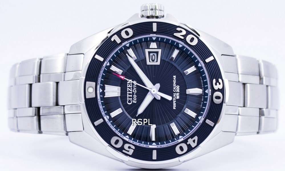 Citizen Signature Collection Eco-Drive Perpetual Calendar BL1258-53L Men's Watch