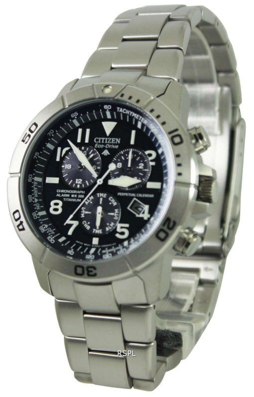 Citizen Eco-Drive Titanium Perpetual BL5251-51L /  BL5250-53L Men's Watch