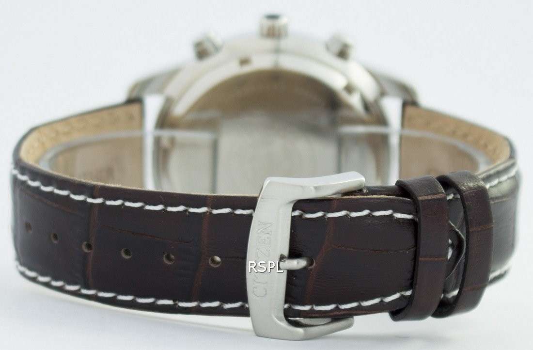 Citizen Eco-Drive Perpetual Calendar Chronograph Alarm 100M BL5470-06A Men's Watch