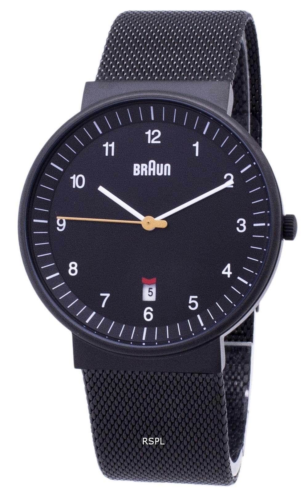 Braun Classic BN0032BKBKMHG Analog Quartz Men's Watch