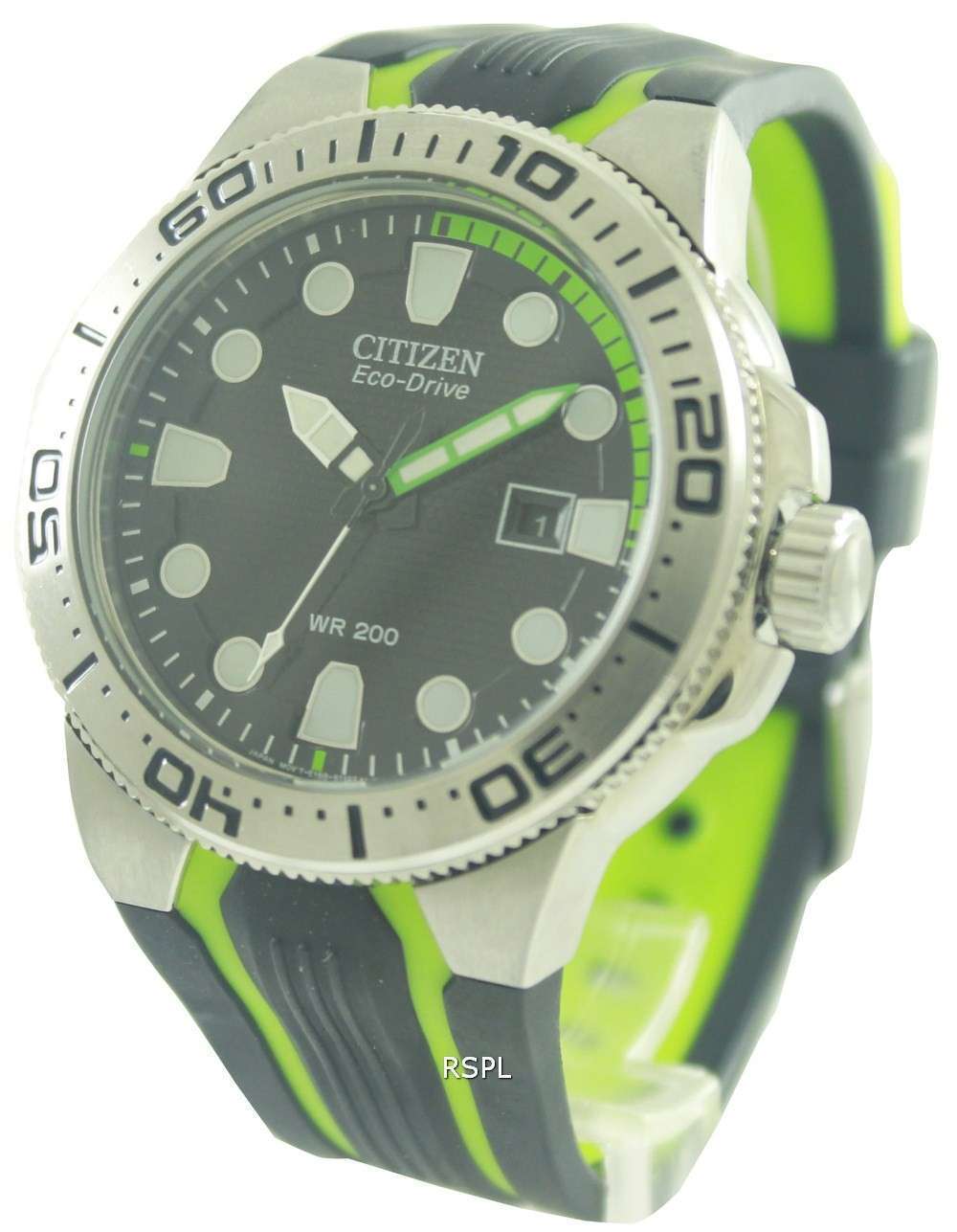 Citizen Eco-Drive Scuba Fin Diver's BN0090-01E Men's Watch