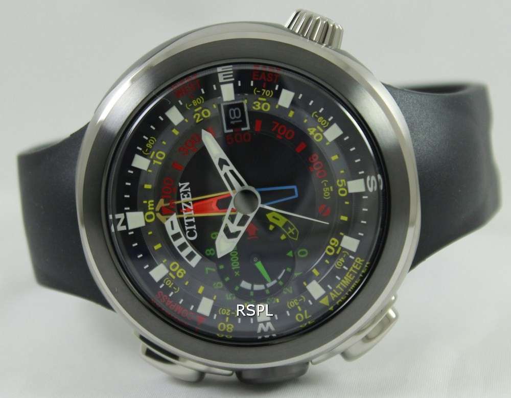 Citizen Promaster Eco-Drive Altichron Cirrus Titanium BN4035-08E Men's Watch