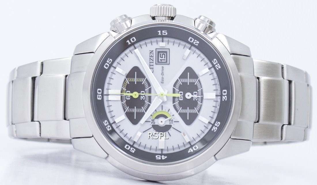 Citizen Eco-Drive Chronograph CA0130-58A Mens Watch