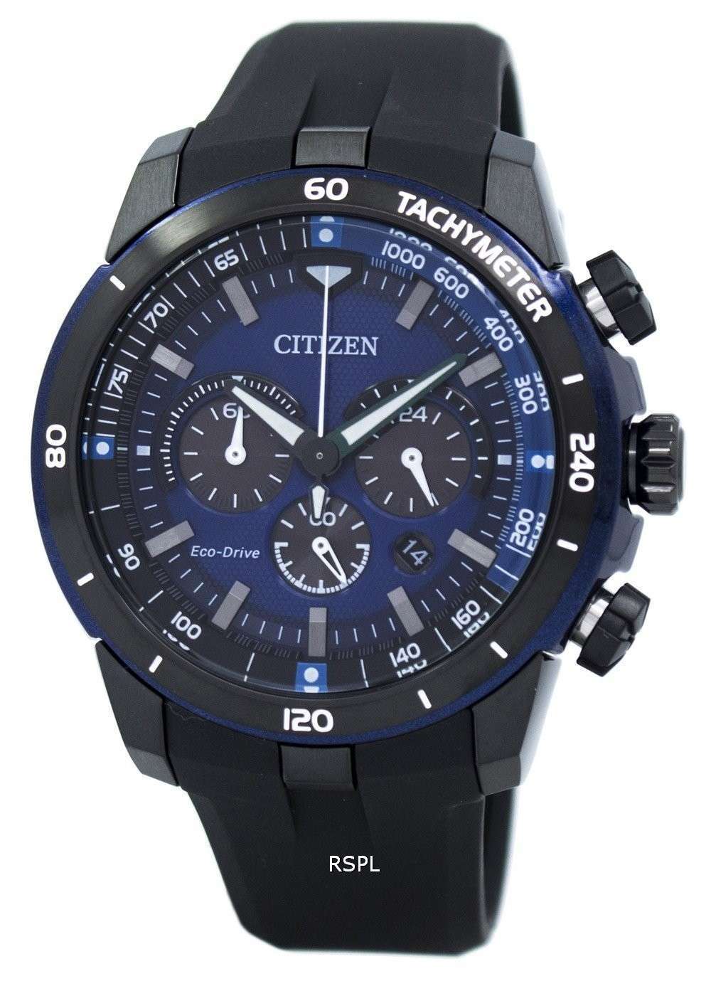 Citizen Eco-Drive Chronograph Tachymeter CA4155-04L Men's Watch