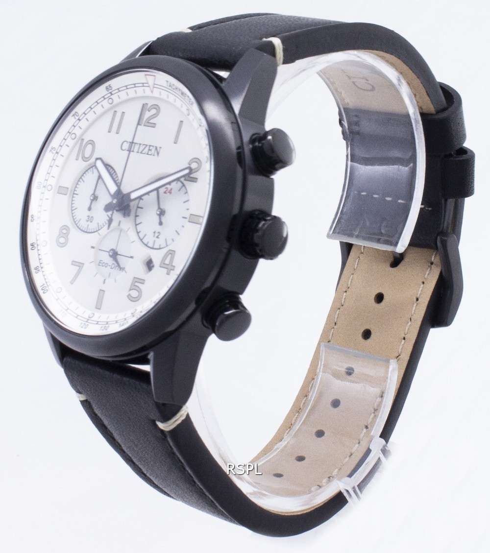 Citizen Eco-Drive CA4425-10X Tachymeter Analog Men's Watch