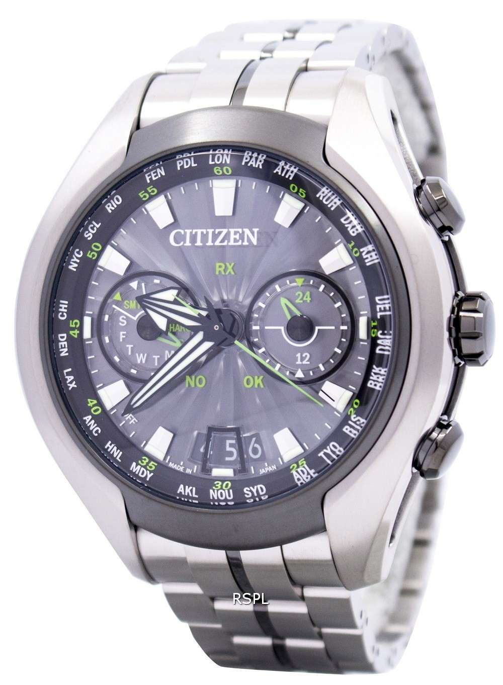 Citizen Eco-Drive Satellite Wave Air GPS Titanium Sapphire CC1054-56E Men's Watch