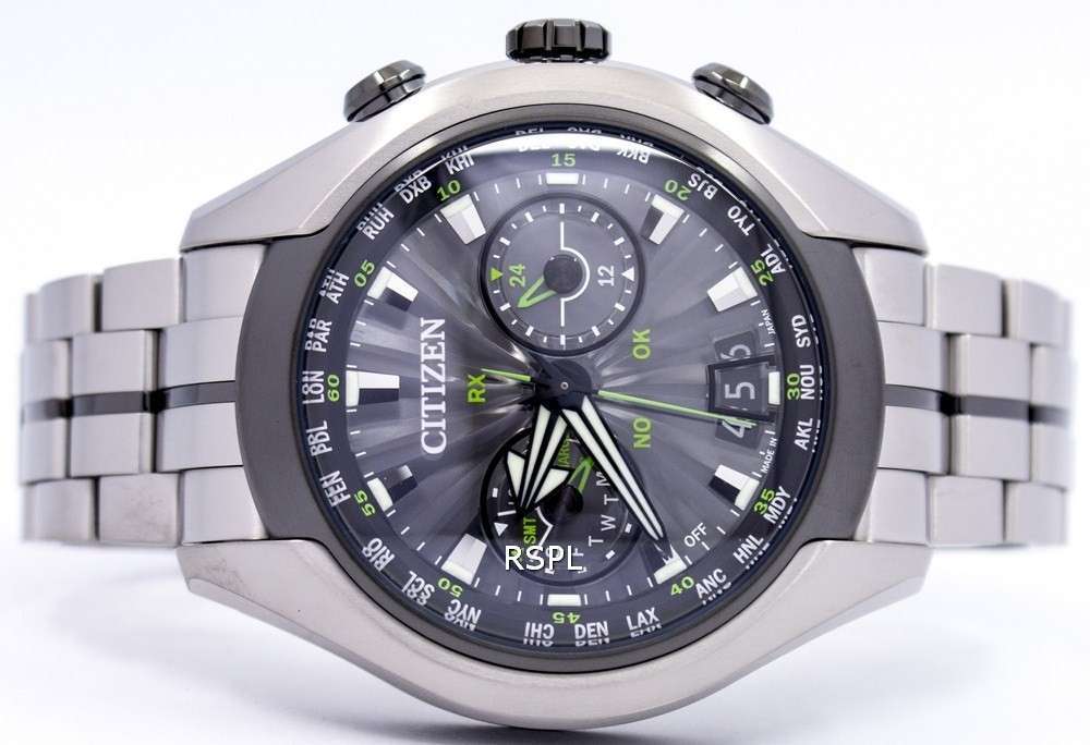 Citizen Eco-Drive Satellite Wave Air GPS Titanium Sapphire CC1054-56E Men's Watch