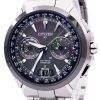 Citizen Eco-Drive Attesa Titanium Satellite Wave Air GPS 100M CC1086-50E Men's Watch