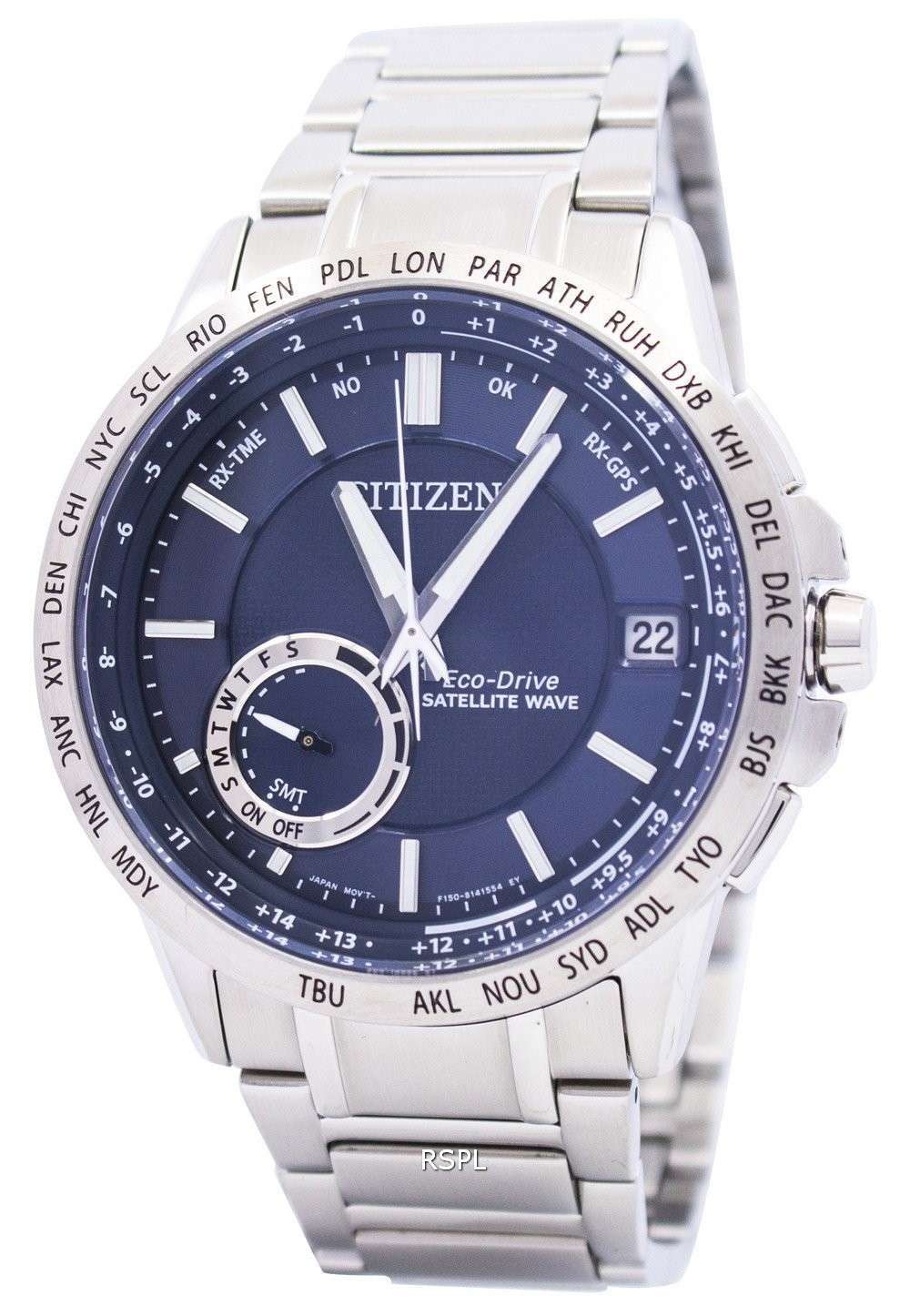 Citizen Eco-Drive Satellite Wave World Time GPS CC3000-89L Men's Watch