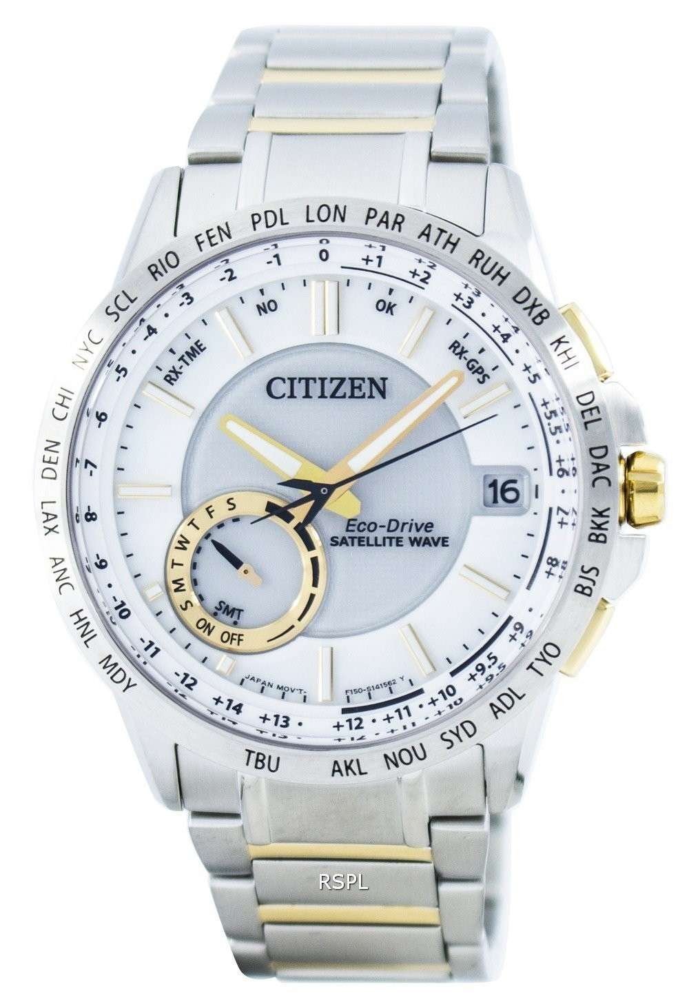 Citizen Eco-Drive Satellite Wave GPS World Time CC3004-53A Men's Watch