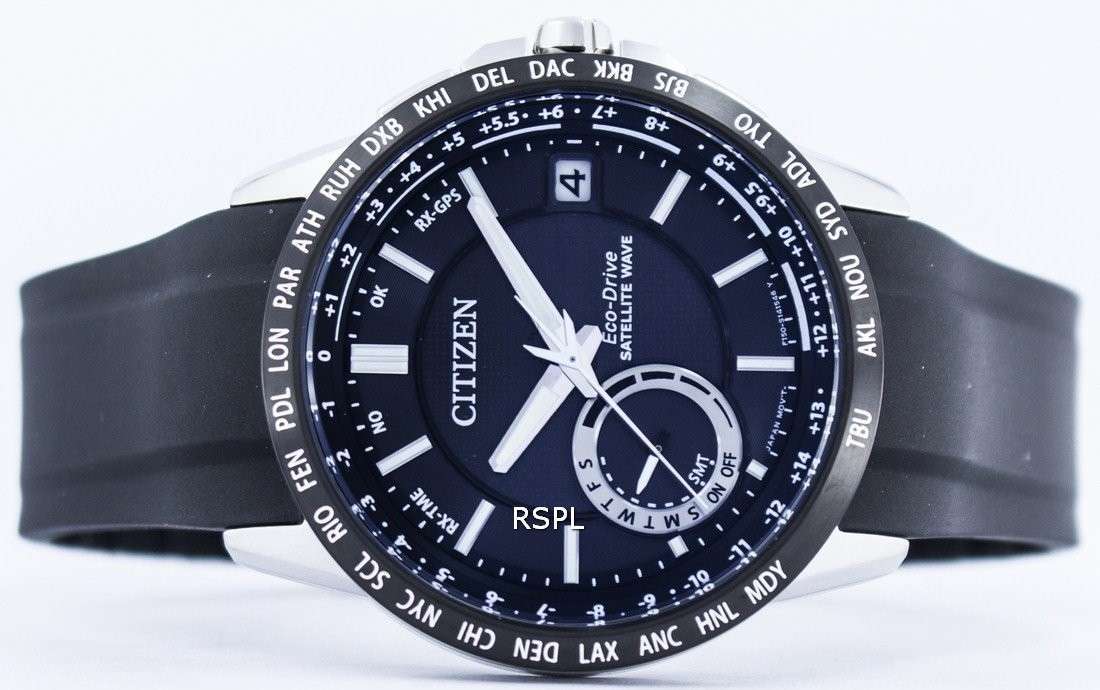 Citizen Eco-Drive Satellite Wave GPS World Time Power Reserve CC3005-18E Men's Watch