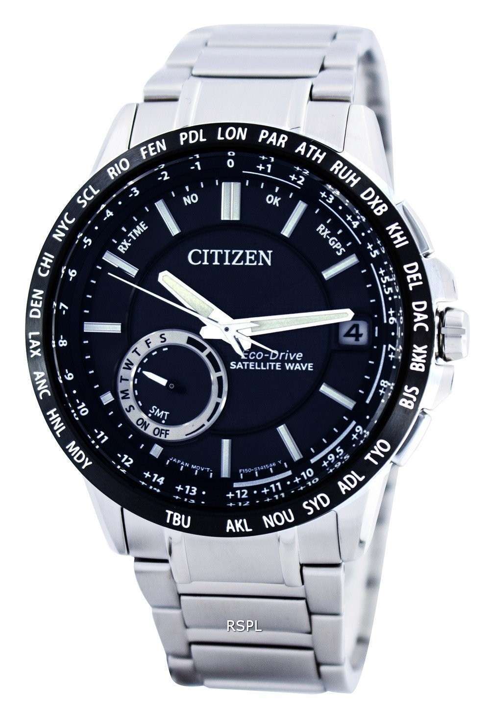 Citizen Eco-Drive Satellite Wave GPS World Time Power Reserve CC3005-51E Men's Watch