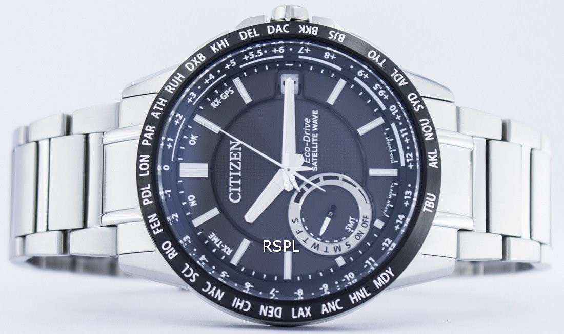 Citizen Eco-Drive Satellite Wave GPS World Time Power Reserve CC3005-51E Men's Watch