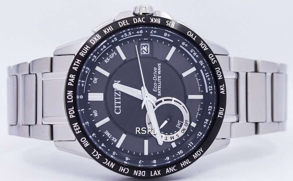 Citizen Eco-Drive Satellite Wave World Time GPS CC3005-85E Men's Watch