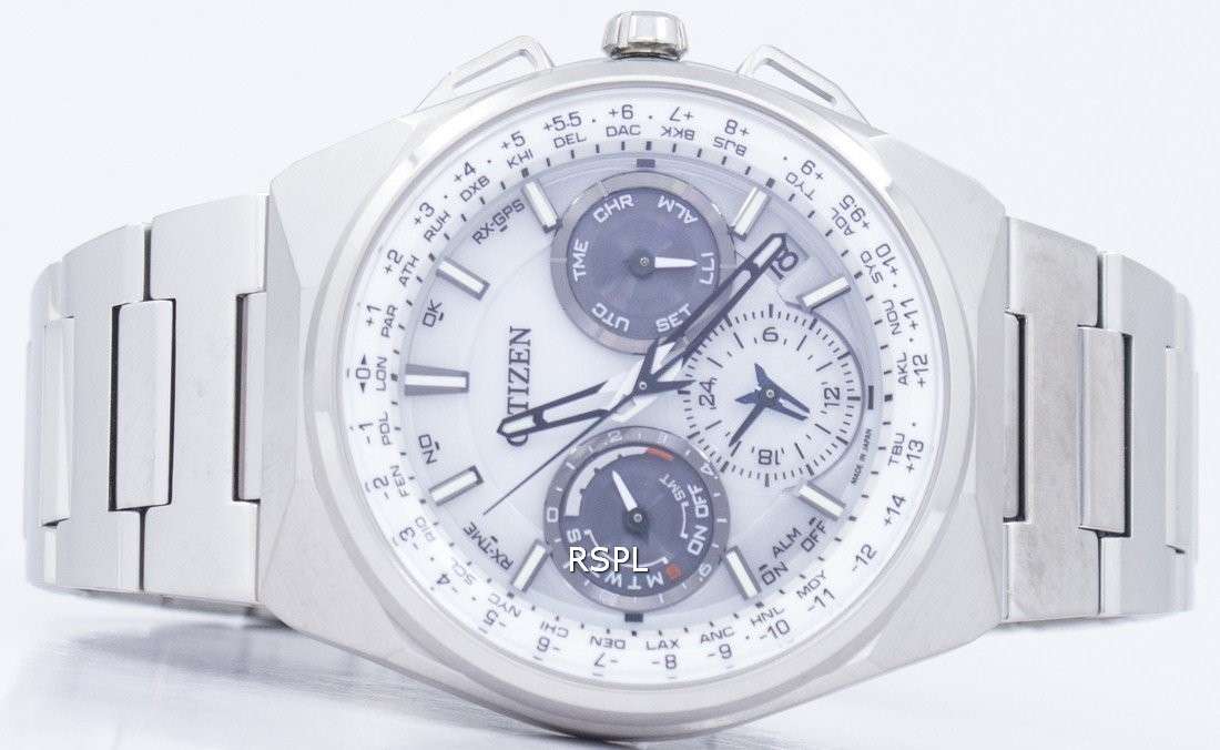 Citizen Eco-Drive Satellite Wave GPS Perpetual Calendar Japan Made CC9000-51A Men's Watch