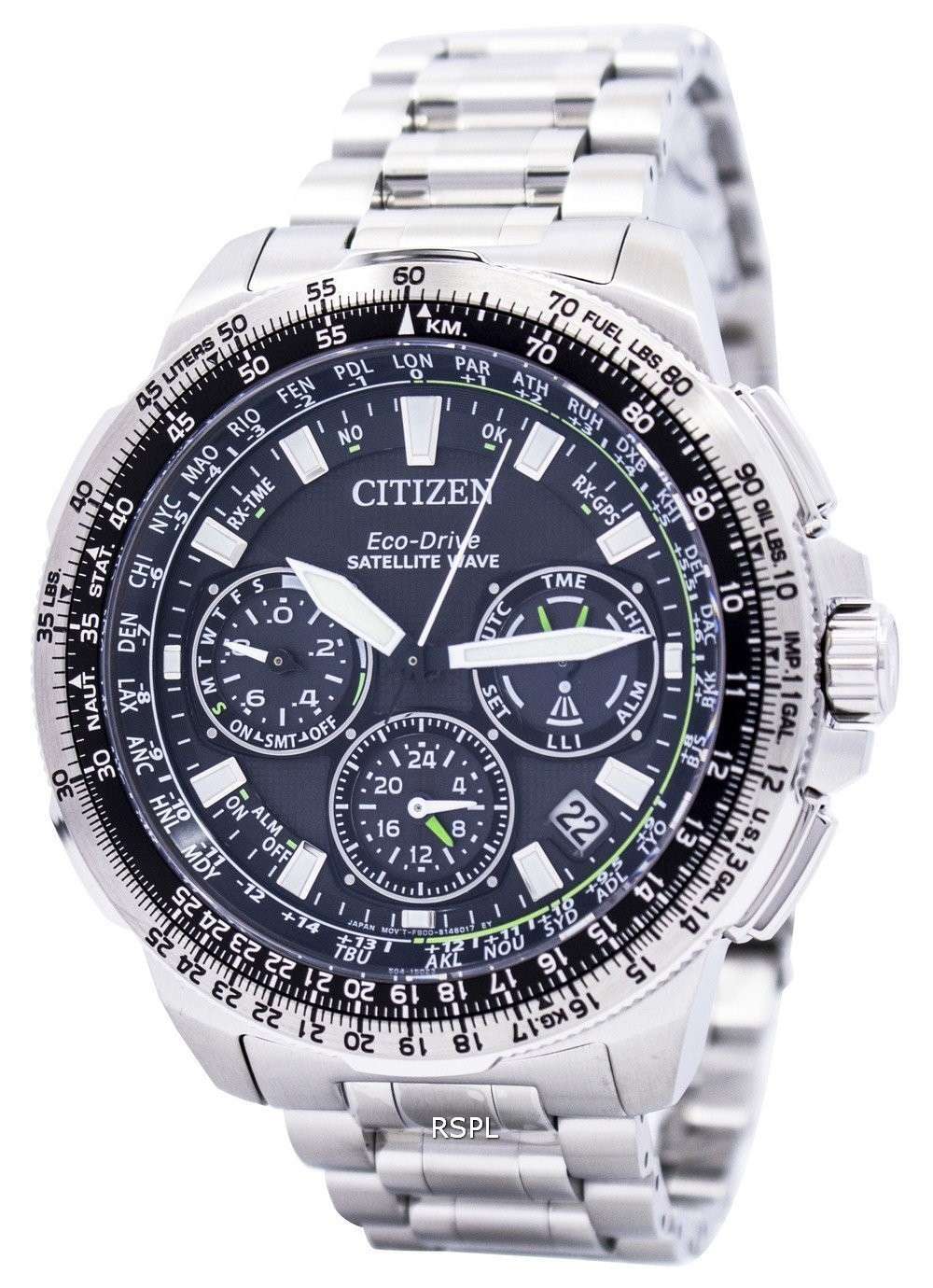 Citizen Eco-Drive Satellite Wave Promaster Navihawk GPS CC9030-51E Men's Watch