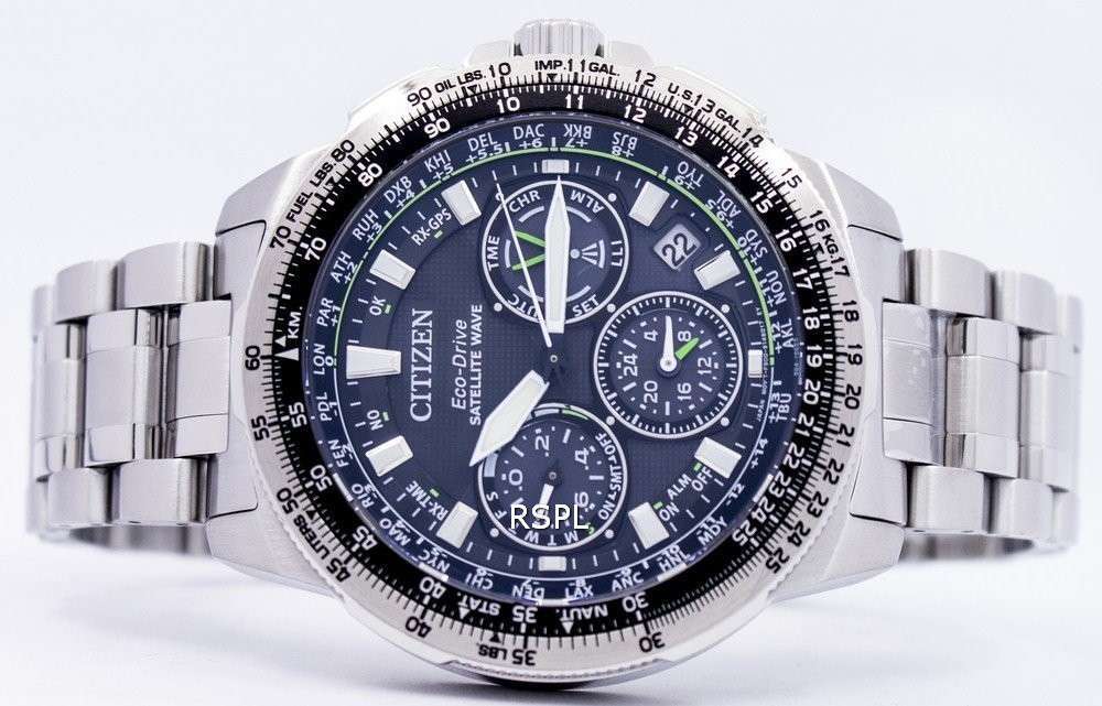 Citizen Eco-Drive Satellite Wave Promaster Navihawk GPS CC9030-51E Men's Watch