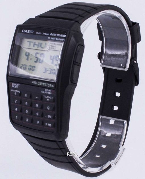 Casio Digital Data Bank 5 Alarm Multi-Lingual DBC-32-1ADF DBC-32-1A Men's Watch