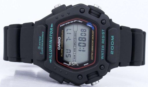 Casio Digital Classic Alarm Chronograph WR200M DW-290-1VS DW-290-1 Men's Watch