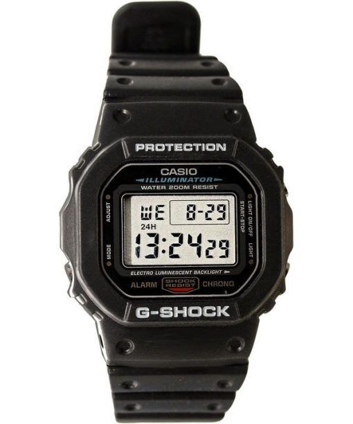 Casio G-Shock Illuminator Alarm Chrono DW-5600E-1V DW5600E-1V Men's Watch