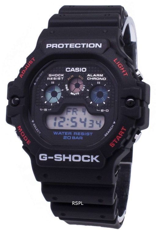 Casio G-Shock DW-5900-1 DW5900-1 Quartz Digital 200M Men's Watch