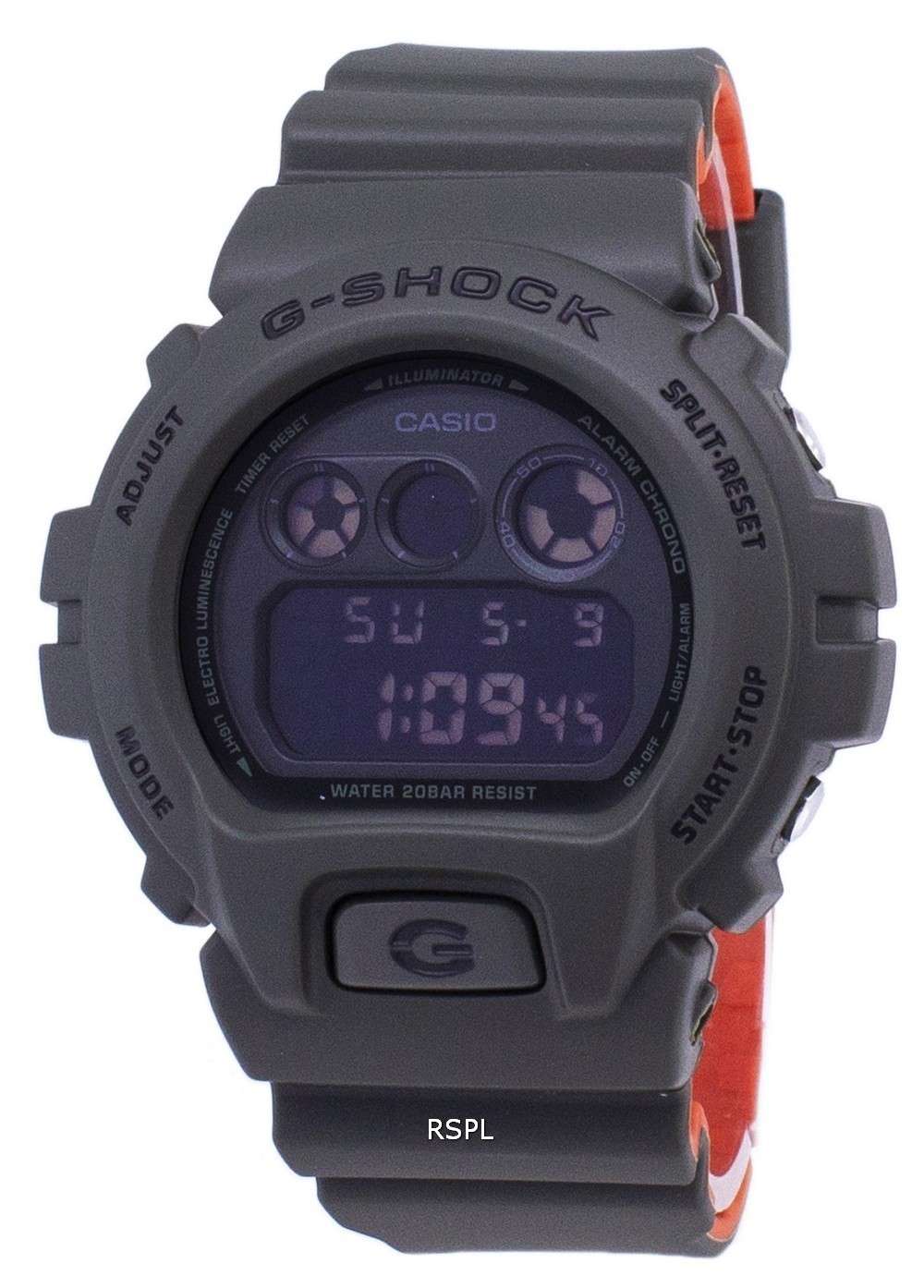 Casio G-Shock Illuminator Chrono 200M Digital DW-6900LU-3 DW6900LU-3 Men's Watch