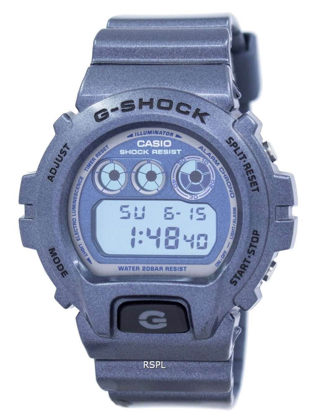Casio G-Shock Chrono Alarm Digital DW-6900MF-2 Men's Watch