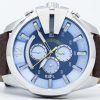 Diesel Mega Chief Chronograph Blue Dial DZ4281 Mens Watch